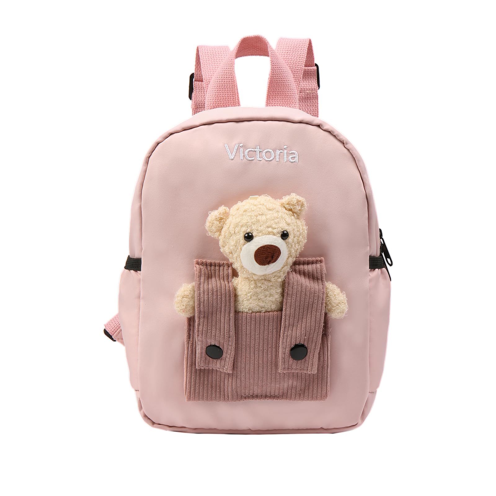 Grovjewfit Mochilas Personalizadas Para Niños Mochila Para Niños Pequeños Con Nombre Mochilas Para Niñas Mochilas Escolares Para Adolescentes Regalos Lindos De Ositos De Peluche Para Niñas Niños