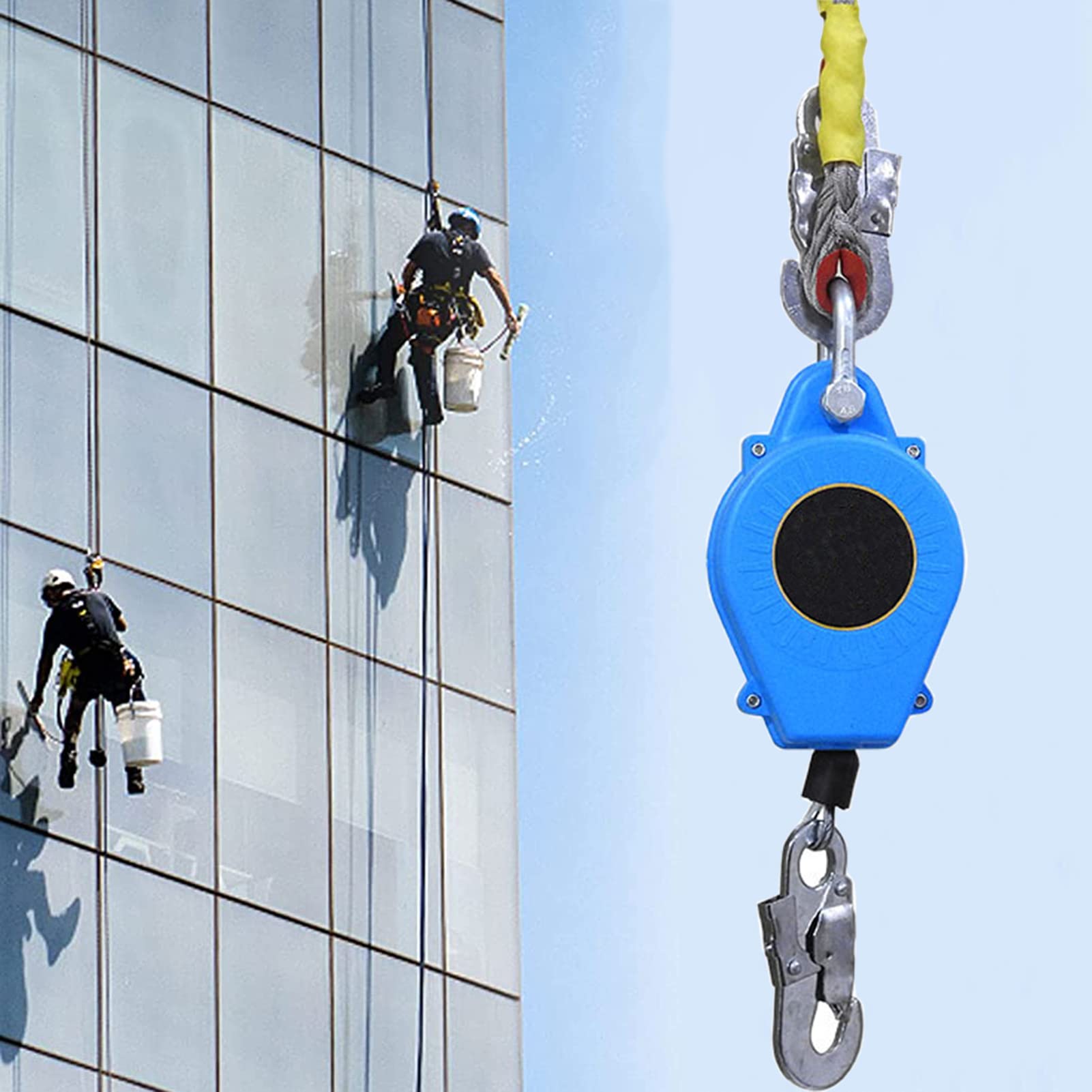 Buy SJASD Fall Protection Self Retracting Lifelines Shock Absorbing