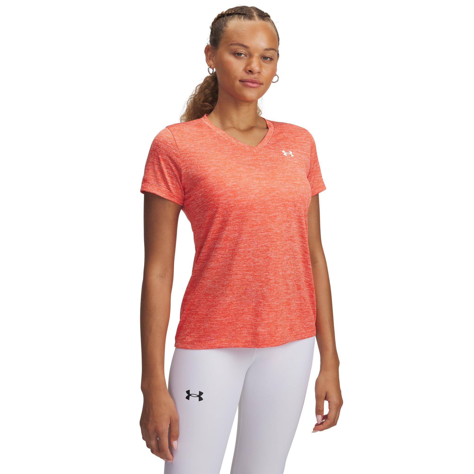 Under Armour Tech SSV T-Shirt Damen orange, XL Damen