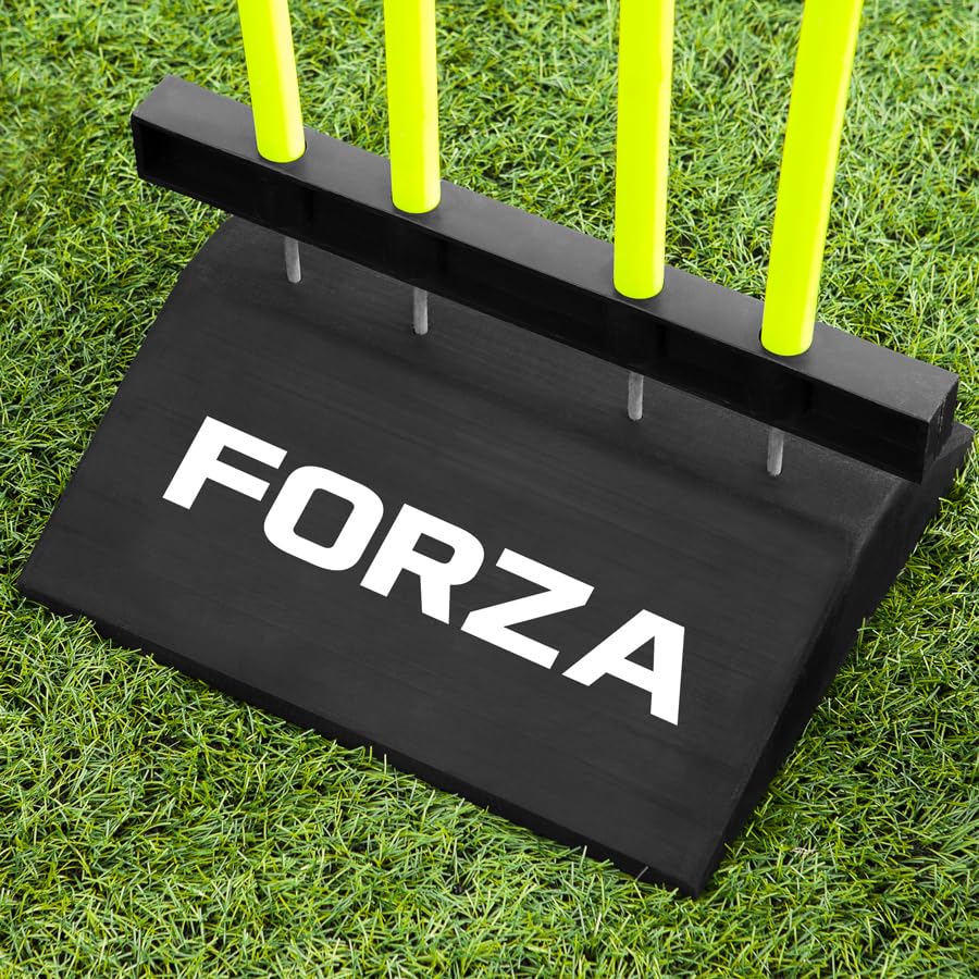 FORZA Basi per Sagome da Calcio | Due Stili | Attrezzature per Allenamento Tiri di Punizione E Passaggi | Pesi per Manichini Calcio Training