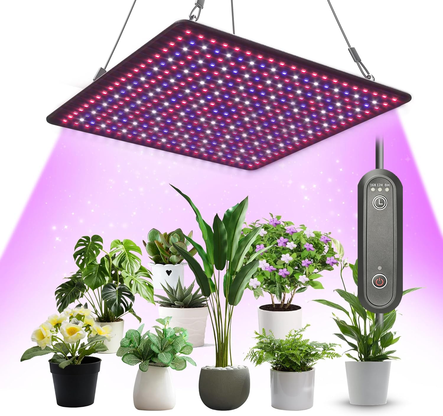 Amazon.com : Uallhome LED Grow Light Panel 600W Lamp for Indoor