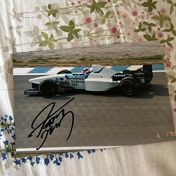Amazon.co.jp: 元F1ドライバー 片山右京 サイン入りポストカード