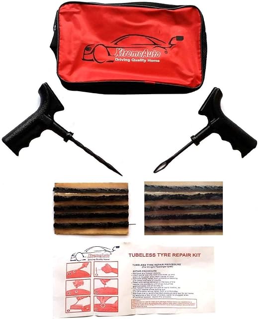 wlw XtremeAuto CAR VAN TYRE BIKE TRIKE TIRE PUNCTURE REPAIR KIT (10)