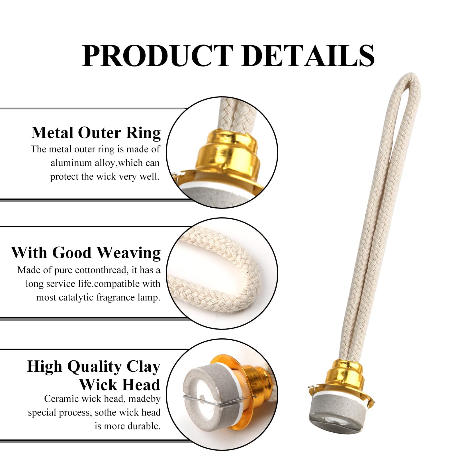 Stoppini Per Lampada Catalitica Aromaterapia - 2 Pezzi Da 18mm Per Diffusori - Foto 11