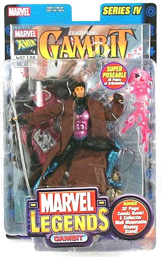 Gambit "Brown Coat Variant" Marvel Legends Series IV