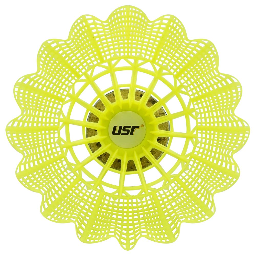 USR Flow 200 Plastik Badminton Topu Sarı