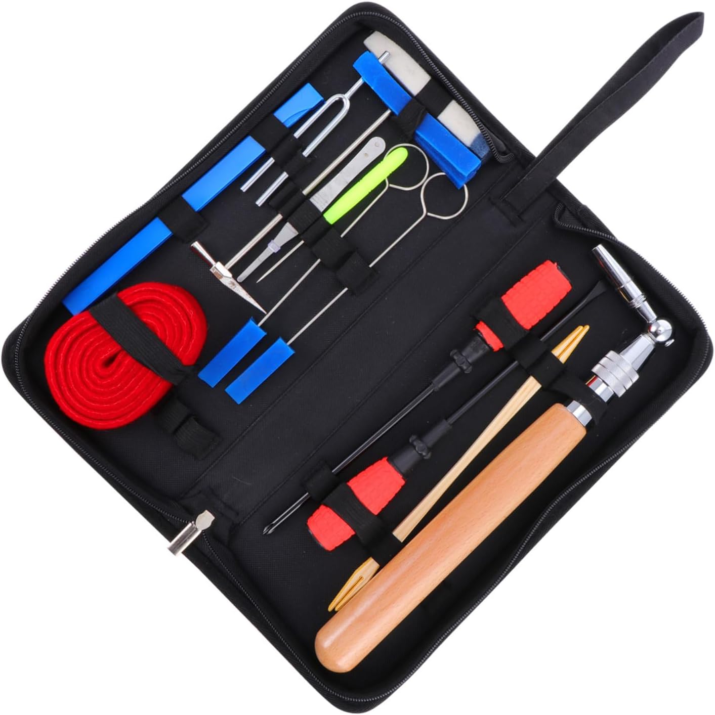 Piano Tuning Hammer 16pc Tuning Tools Lever Tool Temperament Strip Kit