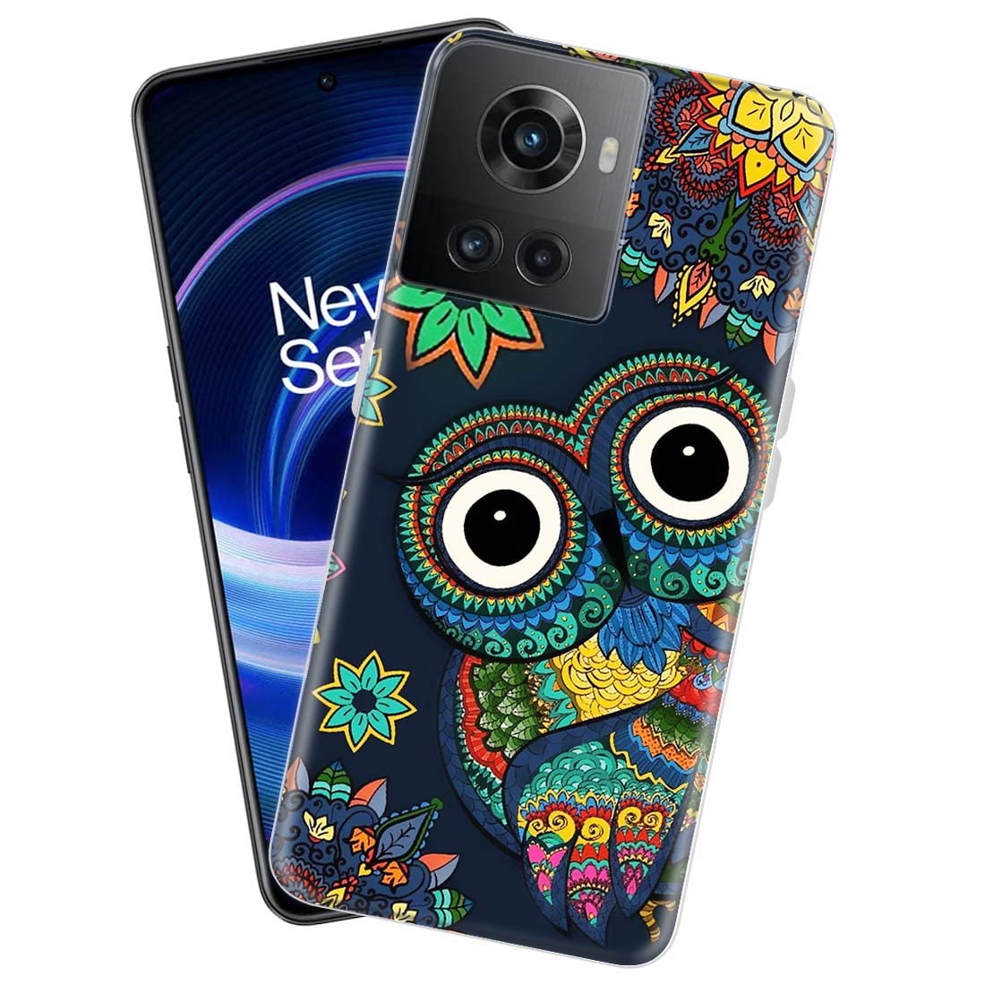 Nainz Soft Mobile Back Cover for OnePlus 10R 5G (Silicone_Multi-Coloured) (B0B7P1ZG86) Amazon Price History, Amazon Price Tracker