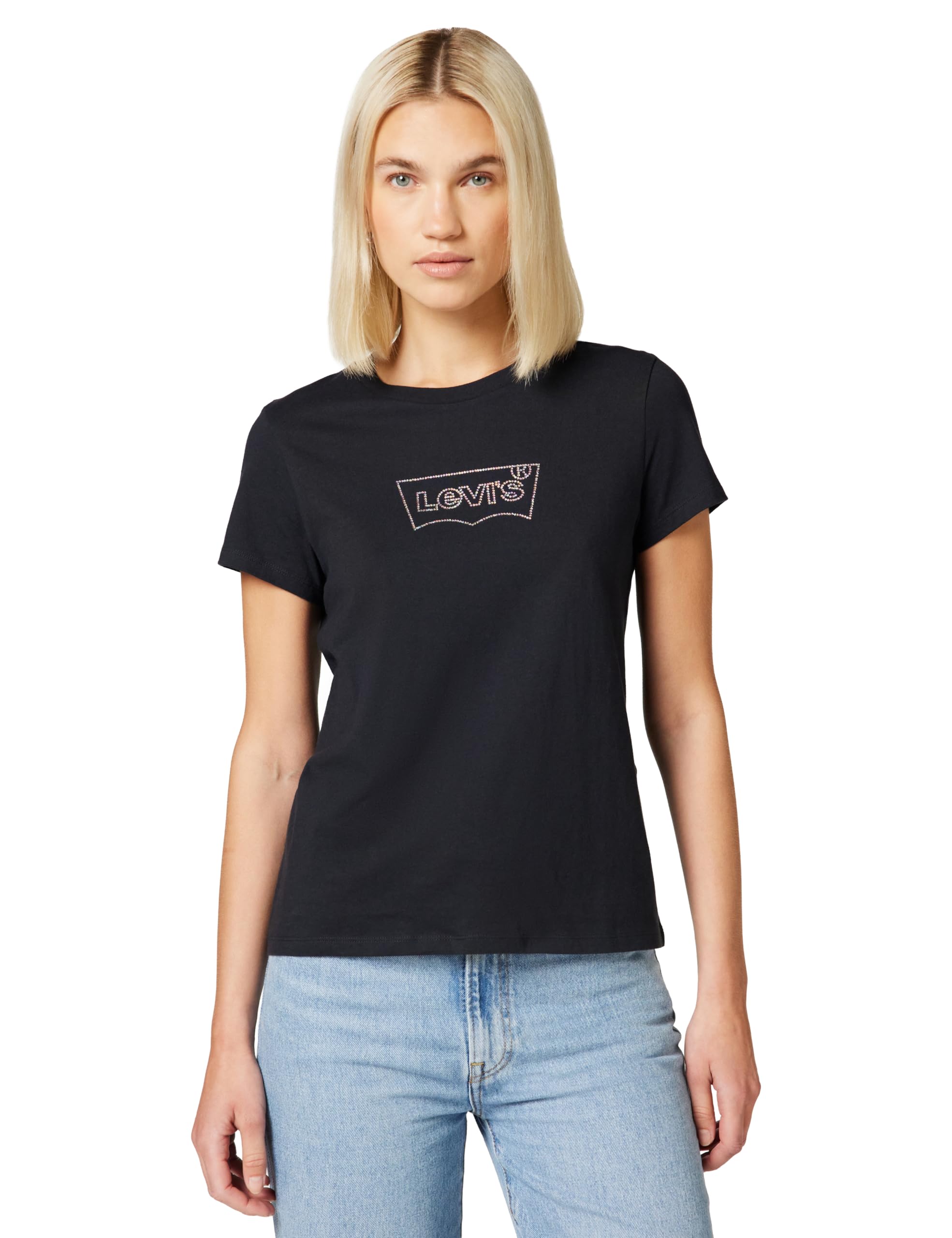 Levi's The Perfect Tee Batwing Iridescent Rhine, Batwing Iridescent R, S