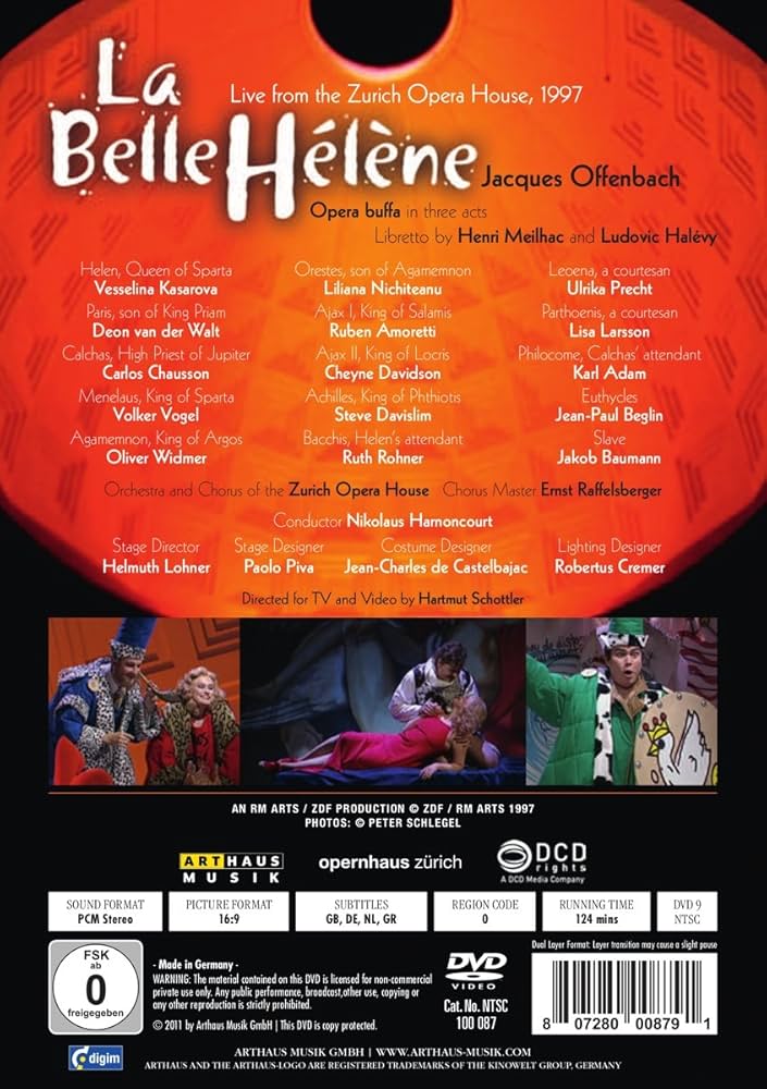 その他 La Belle Helene [DVD] w17b8b5 Offenbach:La Belle Helene : Various: Amazon.pl: Płyty DVD i