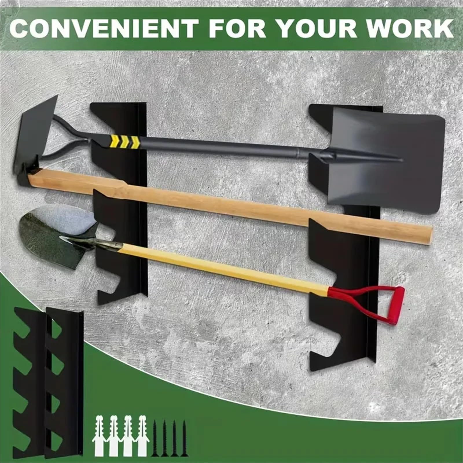 Soporte Para Herramientas Garage Tool Organizer Wall Mount 4 Floors