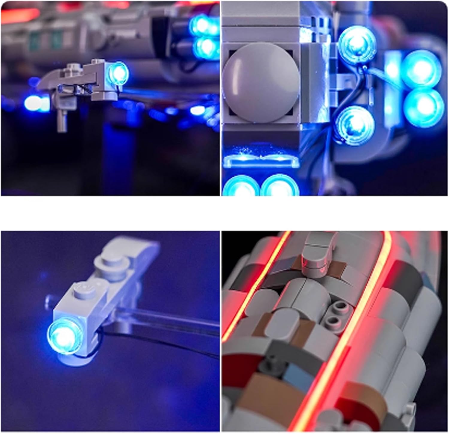 LED Lighting Kit Compatible with Lego 75405 Star Cruiser Series LED Light Set (Model Kit Not Included - Lighting Components Only)
