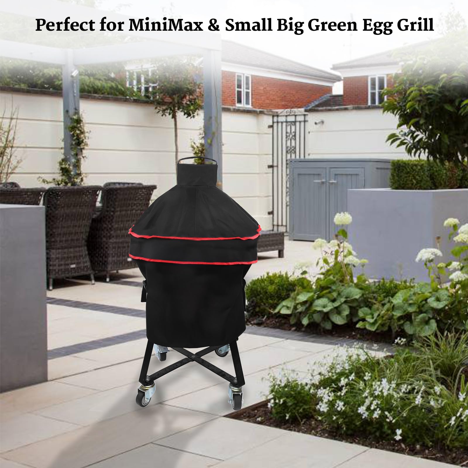 SEB KAMADO Barbecue d'extérieur fumeur grande taille Œuf vert en acier alimenté SEB KAMADO Barbecue d'extérieur fumeur grande taille Œuf vert en acier alimenté