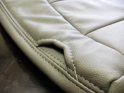 Miniatura 7 de 2002 a 2007 para Ford F-250 F-350 Lariat pasajero inferior vinilo asiento cubierta gris