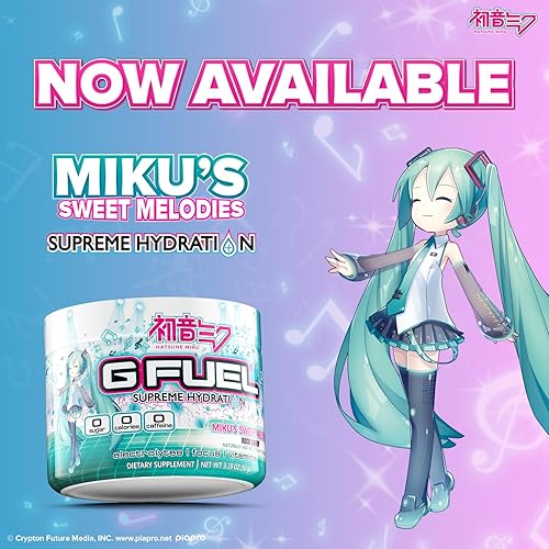 Miniatura 8 de G Fuel PewDiePie Electrolitos en polvo, mezcla de agua para hidratación, energía y concentración, sin azúcar, suplemento sin cafeína con minerales