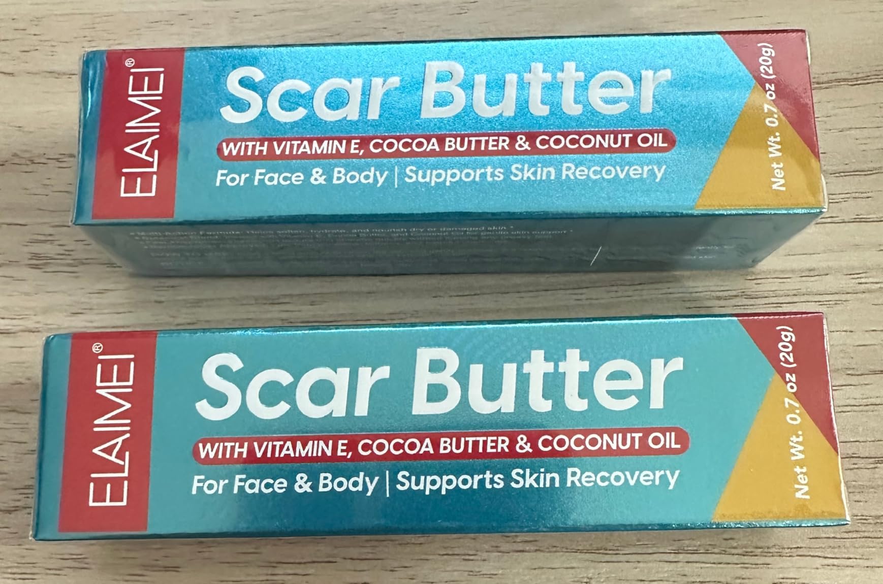 UXENPHXF Scar Butter Stick with Vitamin E, Cocoa Butter & Coconut Oil, Nourishing Skin Care Cream for Face, Body & Hands,For All Skin Types -1Pack