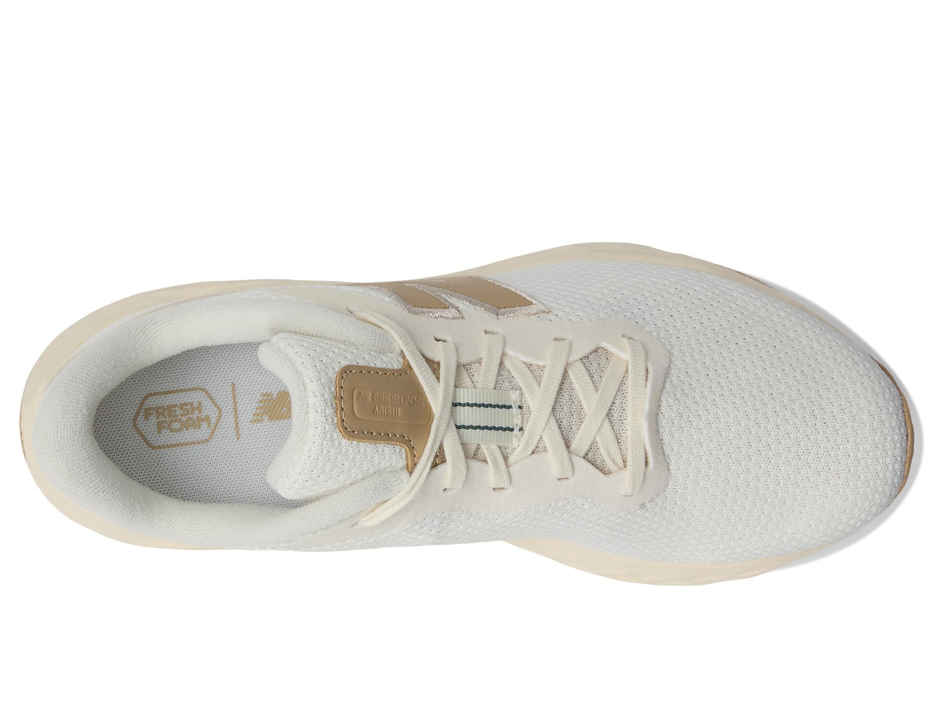 New Balance Damen Fresh Foam Arishi V4 Laufschuh, Angora/Weihrauch/Angora, 9.5