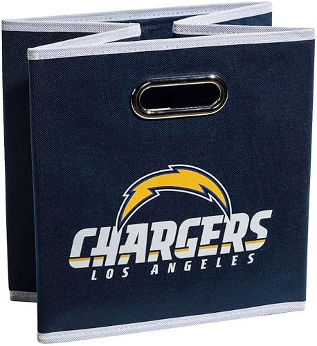 Miniatura 68 de Cubo de almacenamiento Franklin Sports, de tela, del equipo de la NFL, apto para adaptarse a contenedores de almacenamiento (11 x 10.5 x 10.5), San