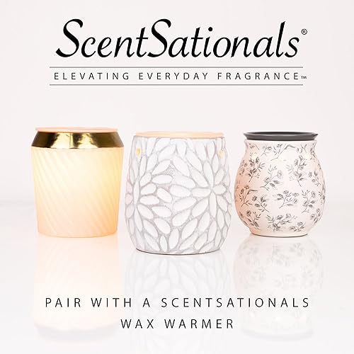 Miniatura 5 de Scentsationals Cera derretida, cubos de cera fuerte aroma, néctar de madreselva, perfumada de larga duración para calentar, 10 onzas (24 cubos)
