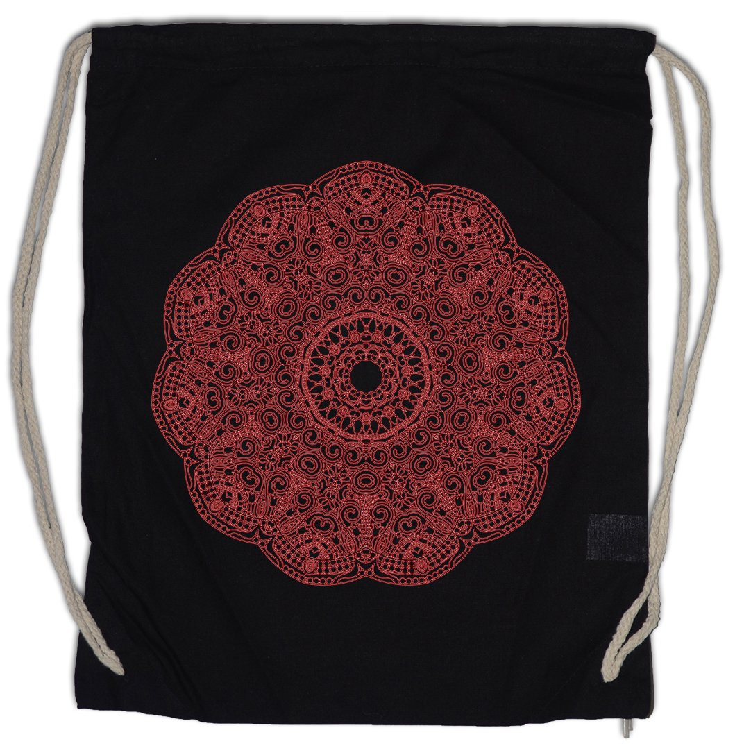 Urban Backwoods Mandala V Réutilisable Pochette Sac De Courses En Coton