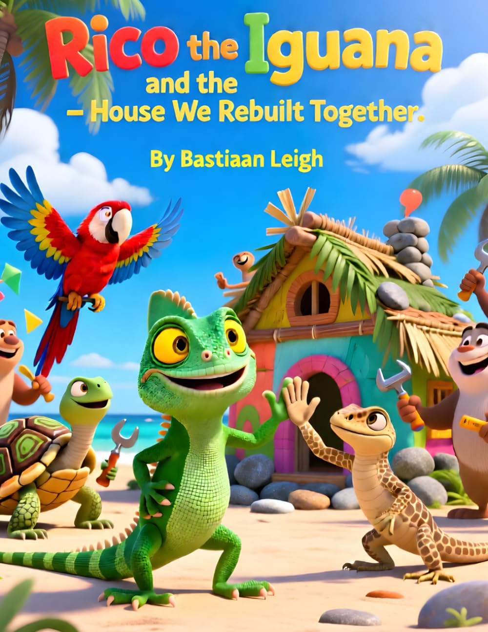 Rico the Iguana and the House We Rebuilt Together: A Heartwarming Caribbean Story About Kindness, Community, and Helping After a Storm