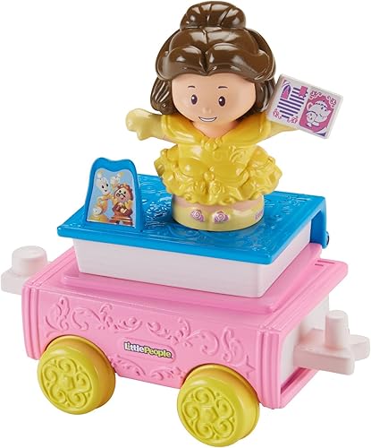 Fisher-Price Little People Disney Princess, Parade Belle & Chip flotador