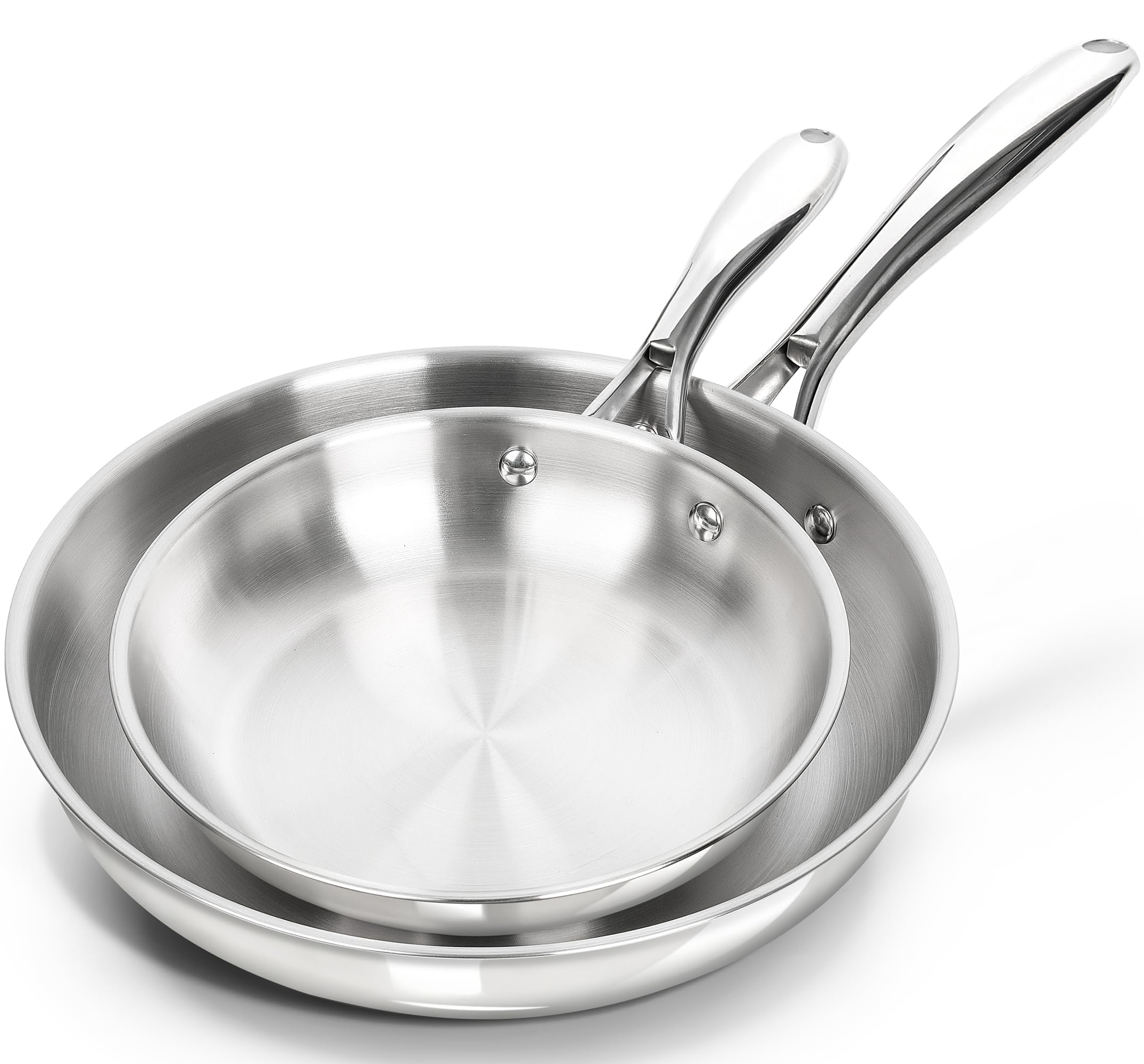 MICHELANGELO Induktion Wokpfanne 28cm mit Deckel, Wok mit De