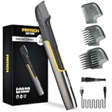 Body Hair Trimmer for Men, Body Hair Groomers with Guard Comb, Rechargeable Hair Trimmer for Pubic Area, Back, Face, Legs and Beard