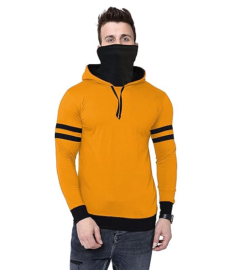 men hooded t shirt