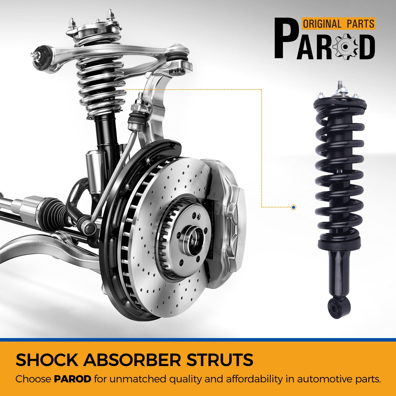 Amazon.com: PAROD Suspension Shock Absorber Strut Fit for