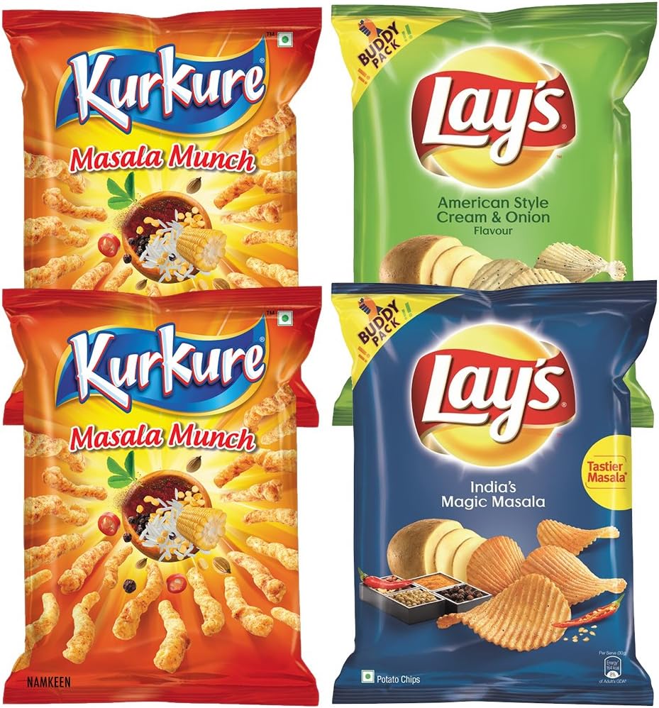 Kurkure and Lay's Hangout Pack, 304g