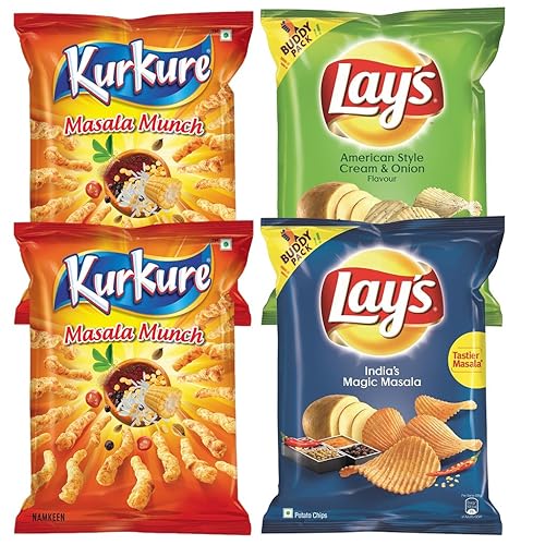 Kurkure y Lay's Hangout Pack, 10.72 oz