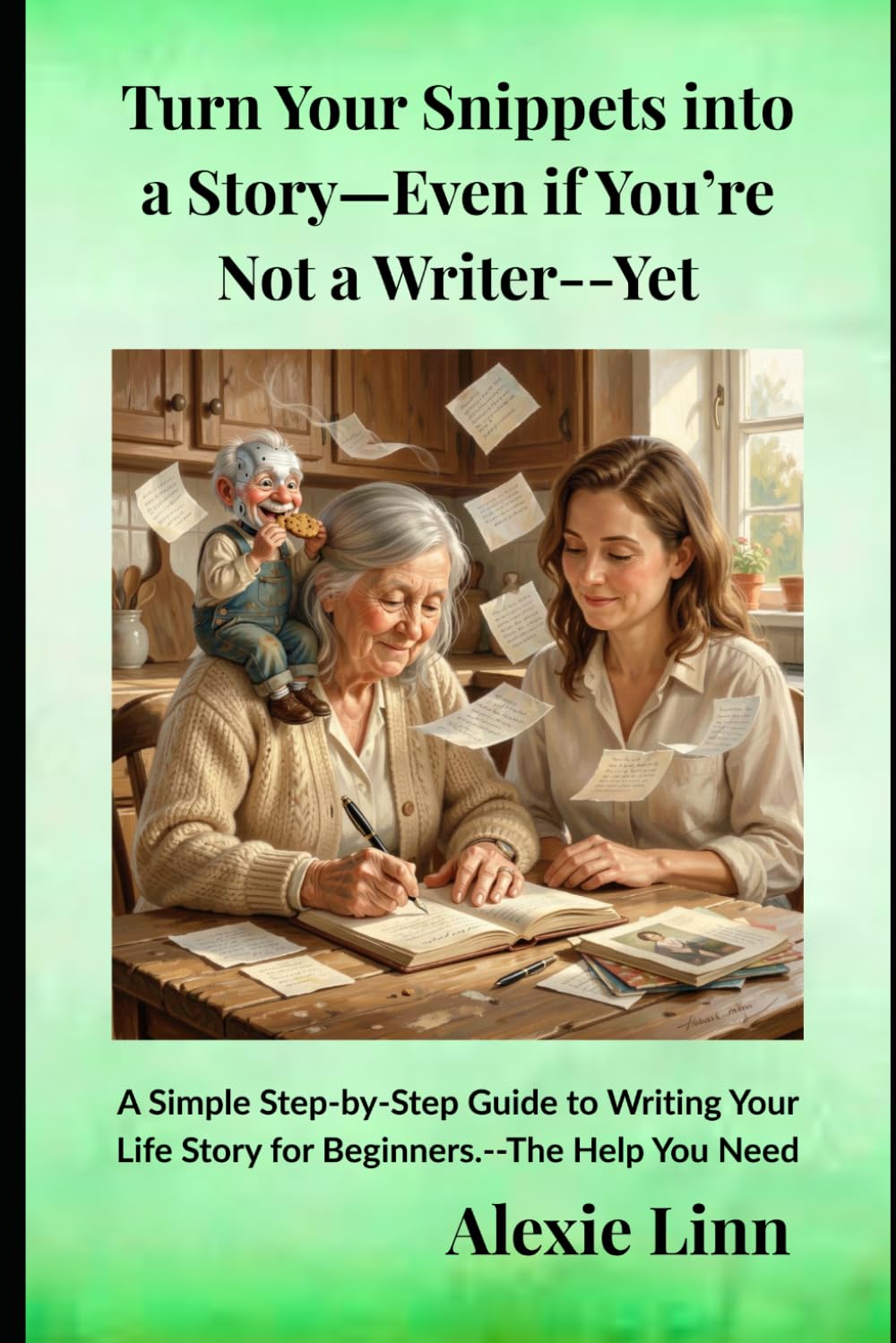 Turn Your Snippets into a Story—Even if You’re Not a Writer--Yet: - A Simple Step‑by‑Step Guide to Writing Your Life Story for Beginners.--The Help You Need (Family History)
