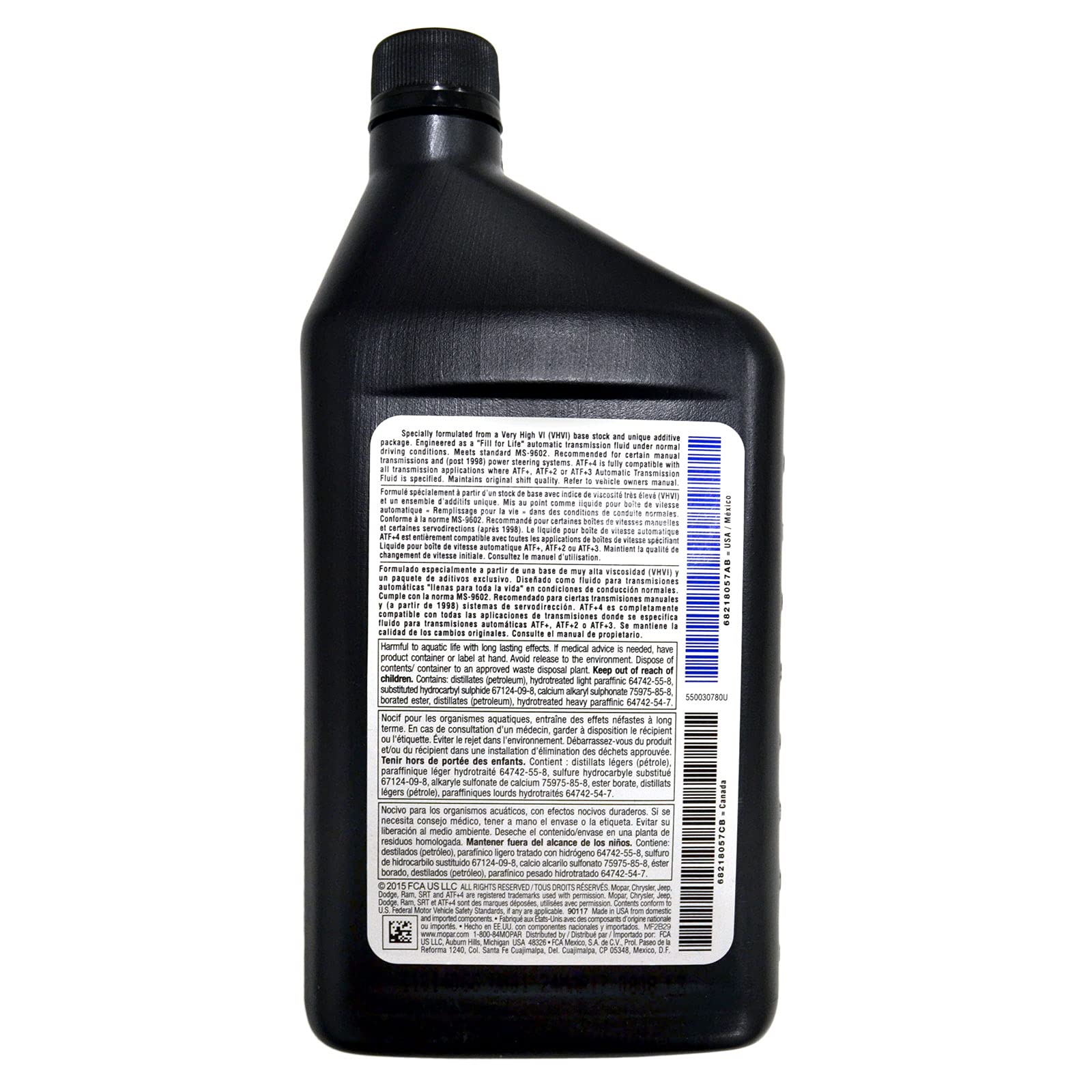 Amazon.com: Fits-JEEP DODGE CHRYSLER ATF+4 AUTOMATIC TRANSMISSION
