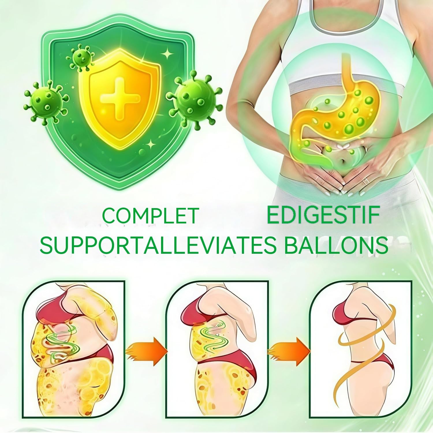 42 Patches Moringa & Berberine 10-IN-1 Advanced Nano Microneedle Patch, Slimming Patch,Firming Skin, Easy To Apply， Natural Ingredients Patches for All Body Types Daily Use (42-Patches)