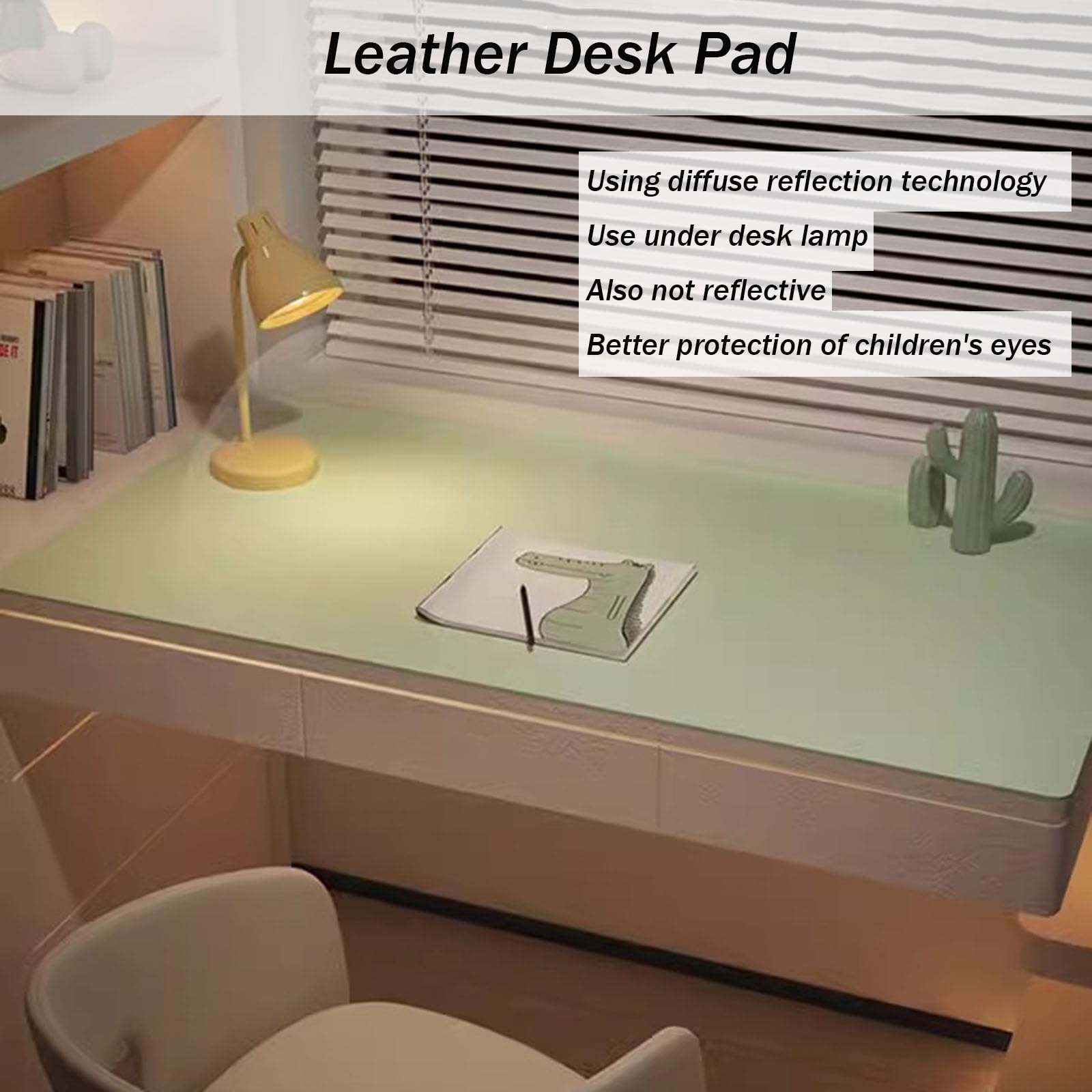 Grande Tappetino da Scrivania in Pelle Sottomano Scrivania Ufficio Ecopelle Tappetino Mouse Antiscivolo Impermeabile Tappetino da Protezione da Tavolo da Pranzo, Computer, Ufficio (60×120cm,Dark Gray)