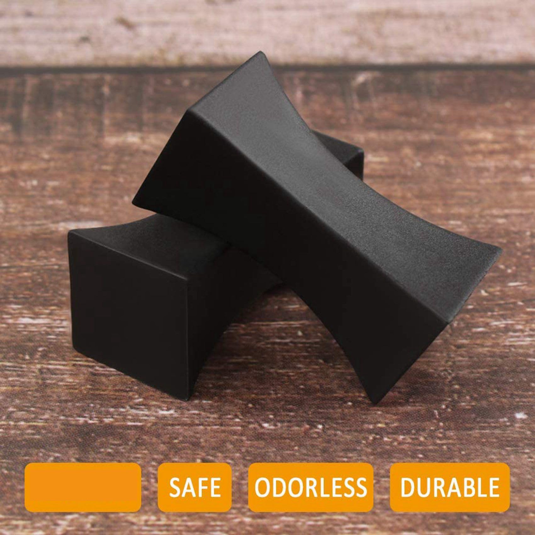100 Piezas Resto de Palillos Palillos Pequeños Soportes de Cuchara Tenedor Juego de Palillos Utensilio Cubiertos Soporte Negro