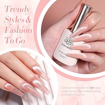 Amazon.com: Born Pretty Magnetic Gel Nail Polish Jelly Cat