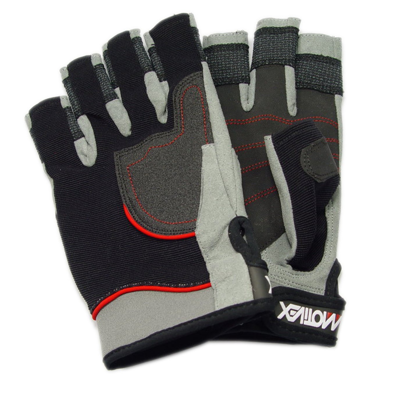 Guanti Da Vela Motivex – Dorso In Elastan, Palmo Rinforzato, 2 Dita Tagliate – Blu
