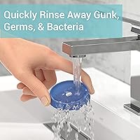 Vista 3 de Funda de silicona limpia para base de cargador de cepillo de dientes Oral-B - Enjuaga rápidamente la suciedad - Identificadores coloridos