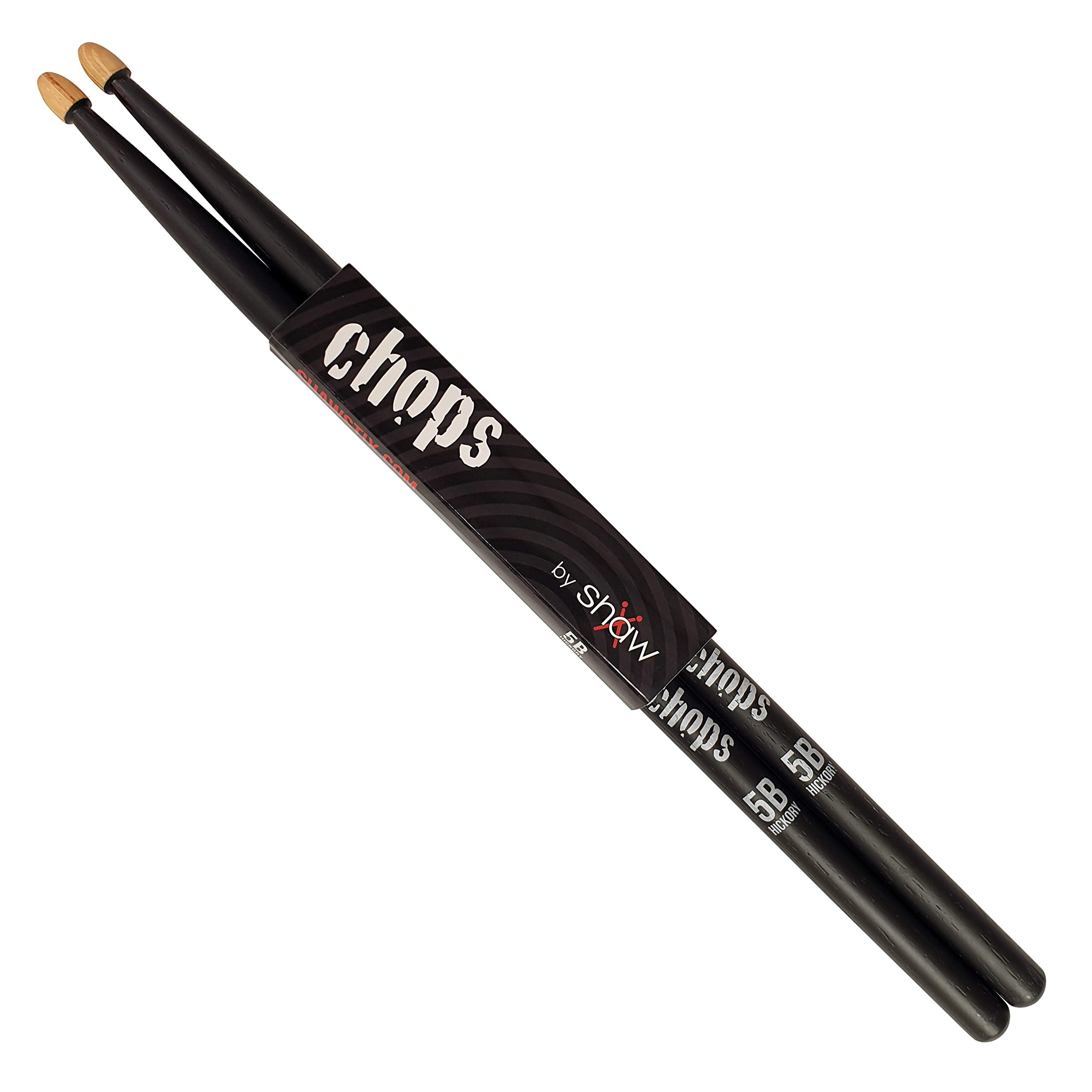 Shaw SSCHB5B Hickory Chops Sticks 5B - Black