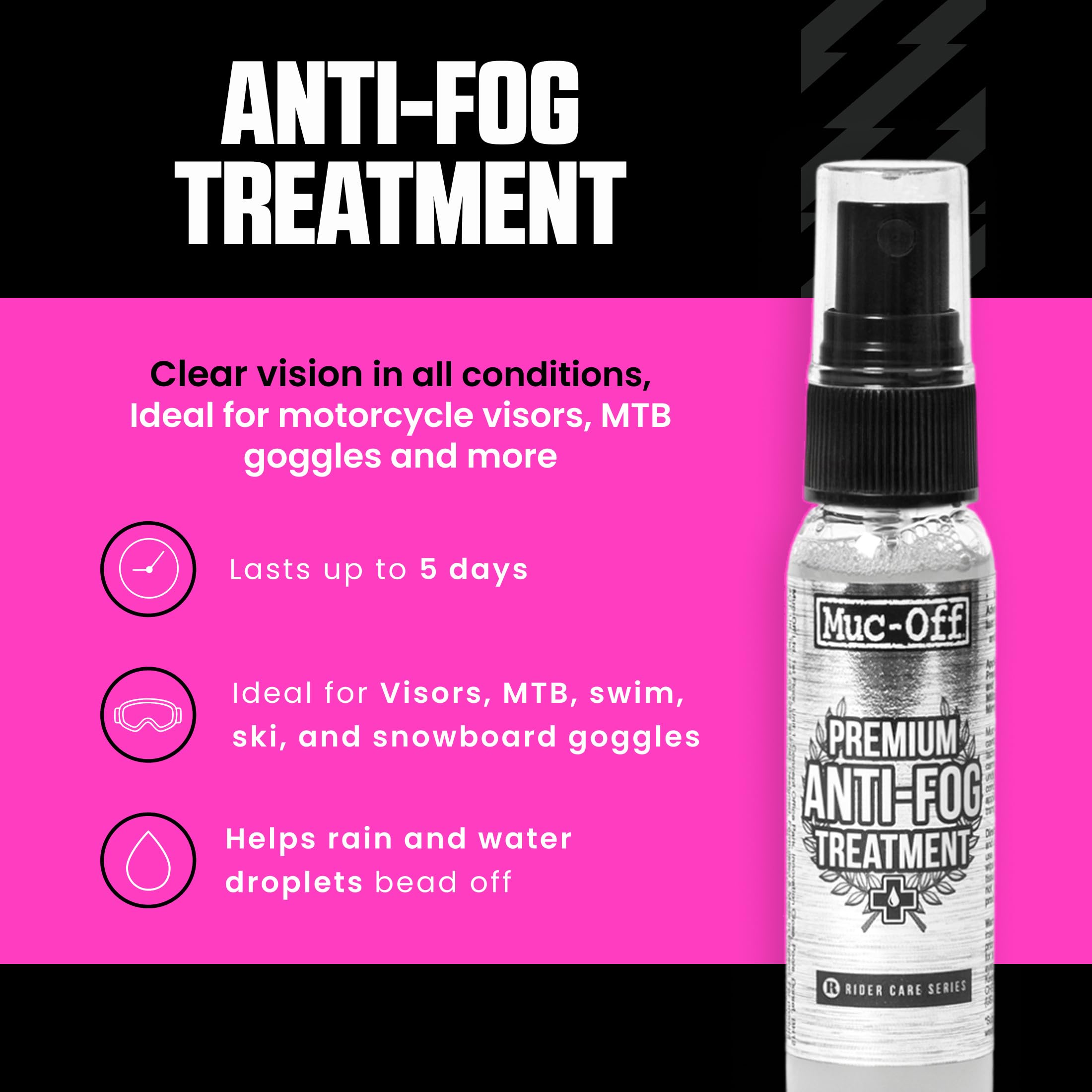 Eyewear & Goggle Anti Fog Medio