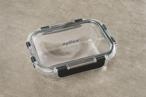 Miniatura 7 de Zyliss E981064 Recipiente de vidrio de 640ml, vidrio resistente a roturas, contenedor hermético para almacenamiento de alimentos con tapa sellable