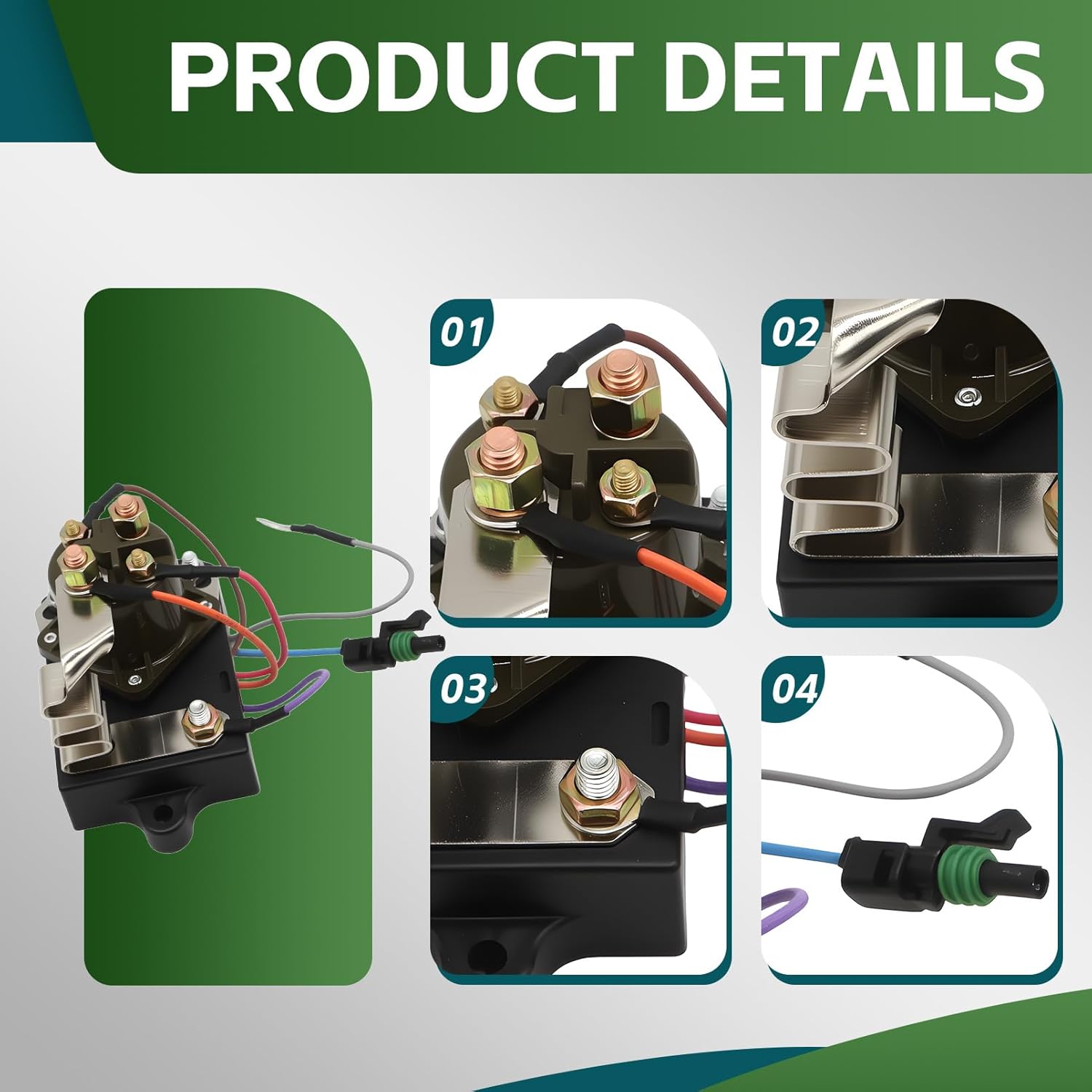 E7TZ-12B533-A Glow Plug Controller Relay Compatible with F Series 250 350 FSD E250 E350 7.3L IDI Diesel RX 1987-1994 Replace FOTZ-12B533-A DRX01001 DRX-01001