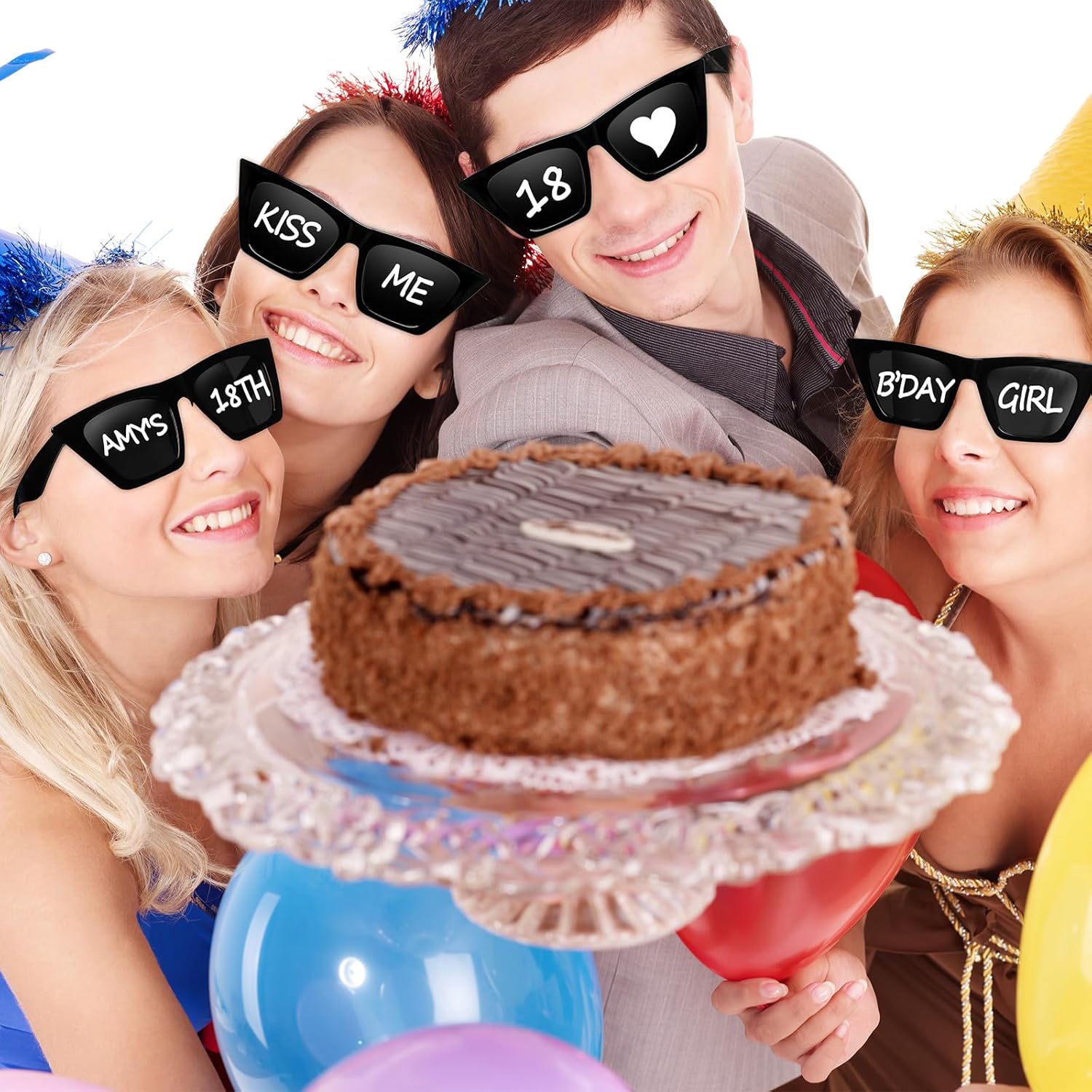 Flutesan Personalized Sunglasses Party Favors Bulk Custom Sunglasses Markers for Adult DIY - Image 5