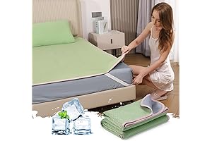 QUILTINA: Luxe Cooling Mattress Pad for Summer Hot Sleepers