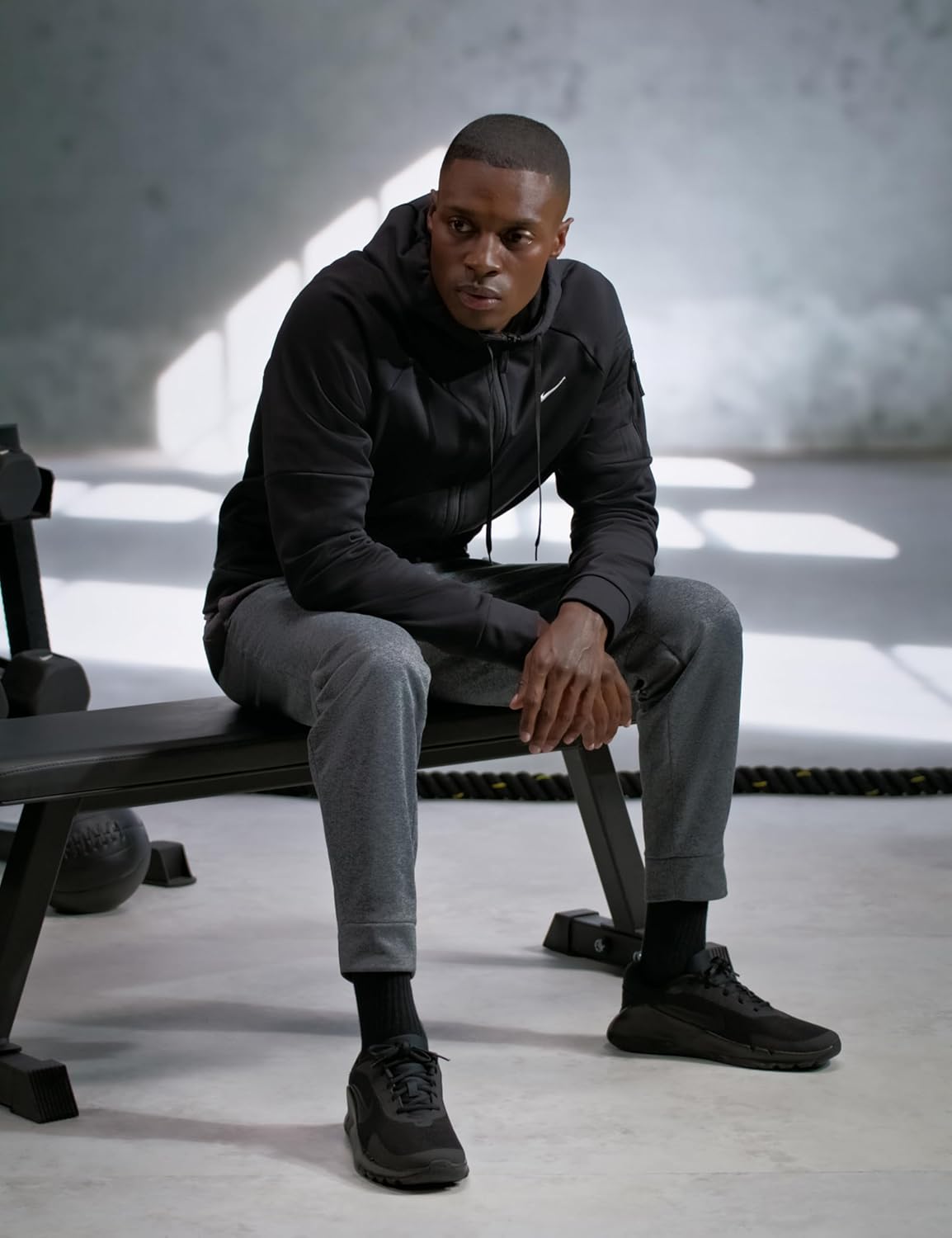 Nike Men's Therma-Fit Full-Zip Fitness Top - Image 2