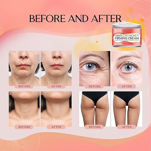 Miniatura 5 de EnaSkin Crema reafirmante de hibisco y miel para celulitis reductor de doble barbilla hidratante facial antienvejecimiento para mujeres loción de