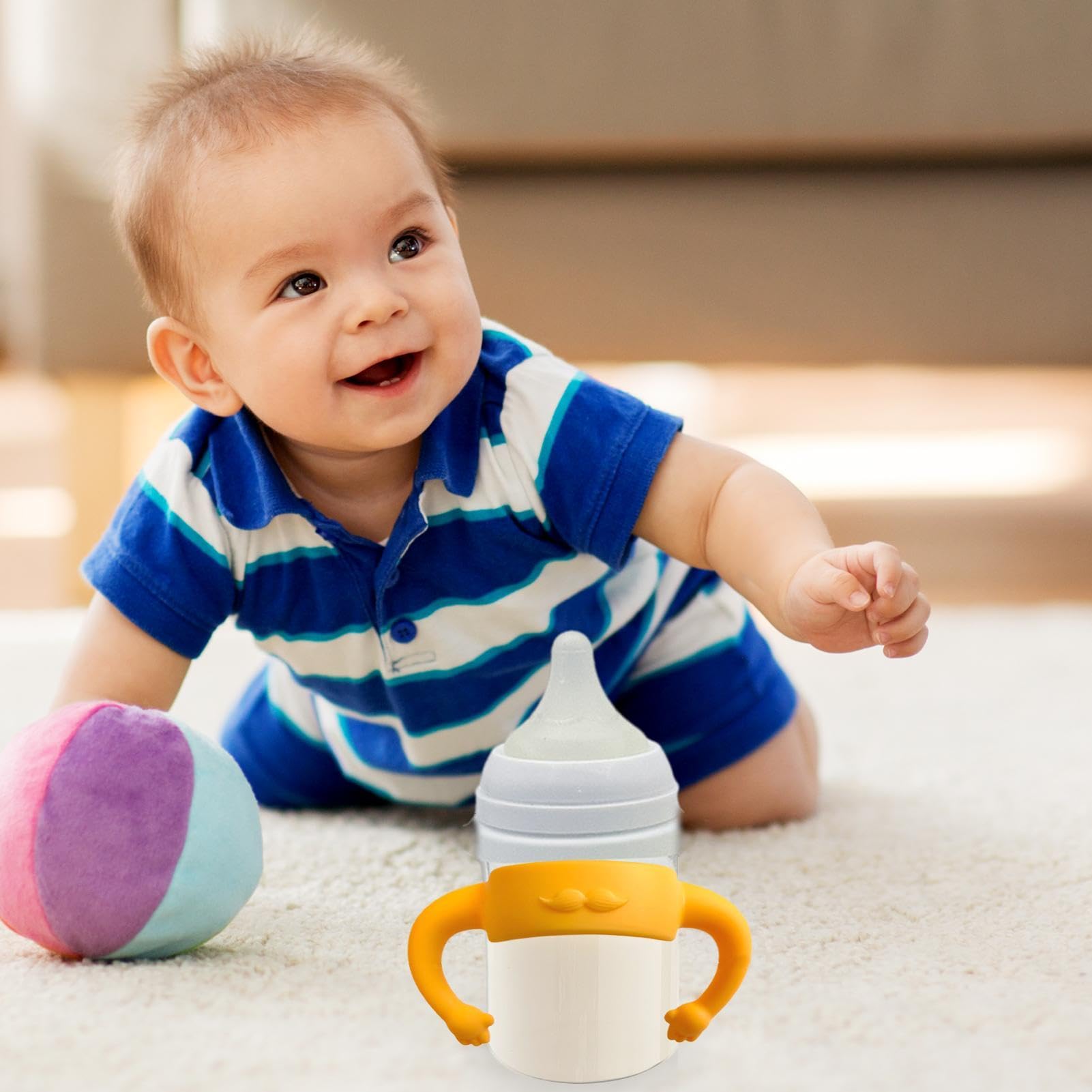 6 Tappi Per Biberon Da Viaggio - Coperchi Di Ricambio A Tenuta Stagna Per Biberon