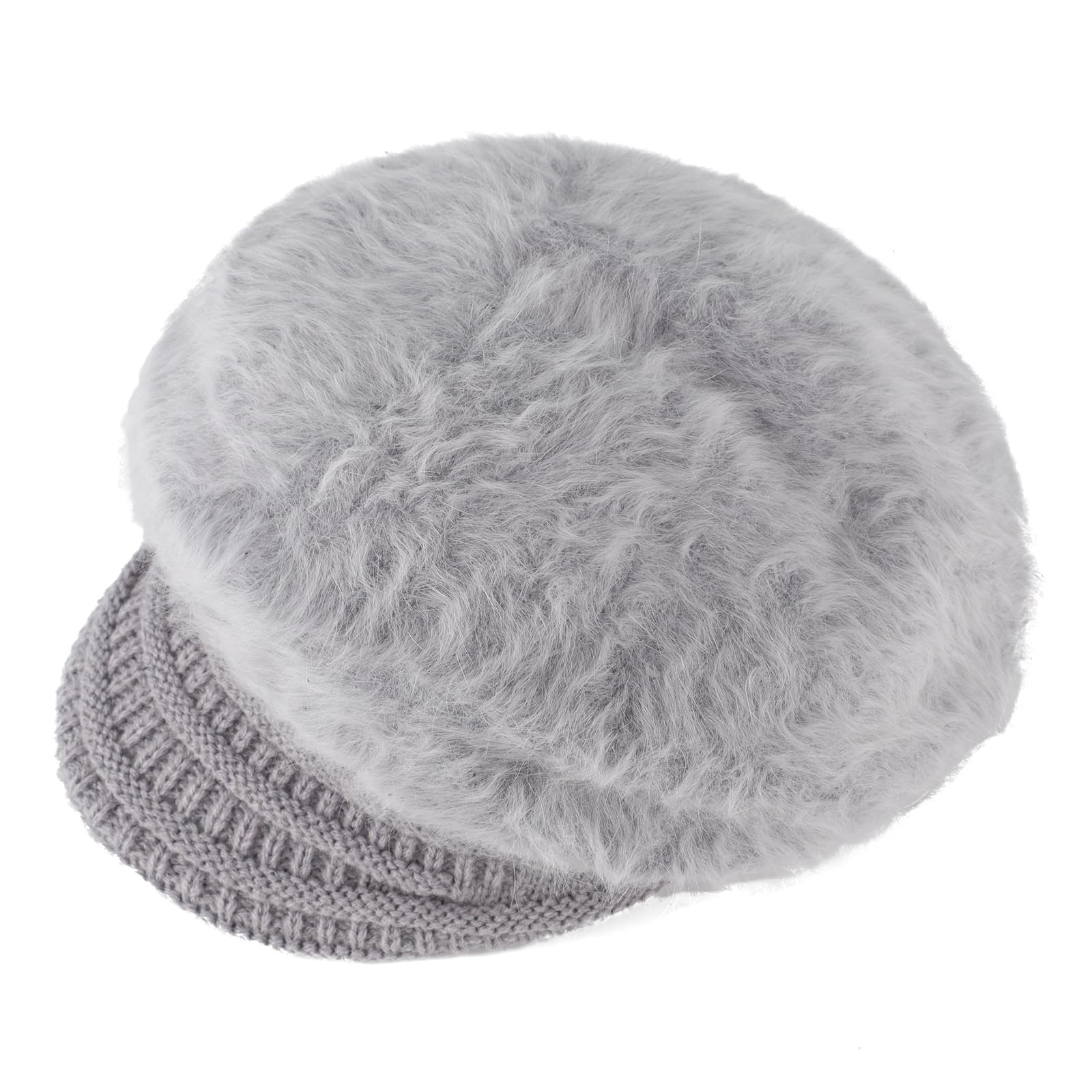 MK MATT KEELY Boinas Invierno Mujer Sombreros Cálido Francesa Vintage con Borde Clásico Gorro Beret para Niñas Mujeres